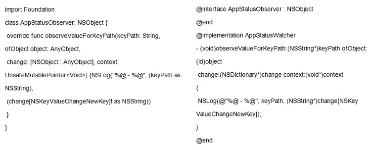 淺談Cocoa Touch框架中的KVO機制四