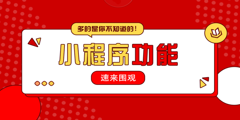 在小程序開發中如何進行功能模塊劃分？